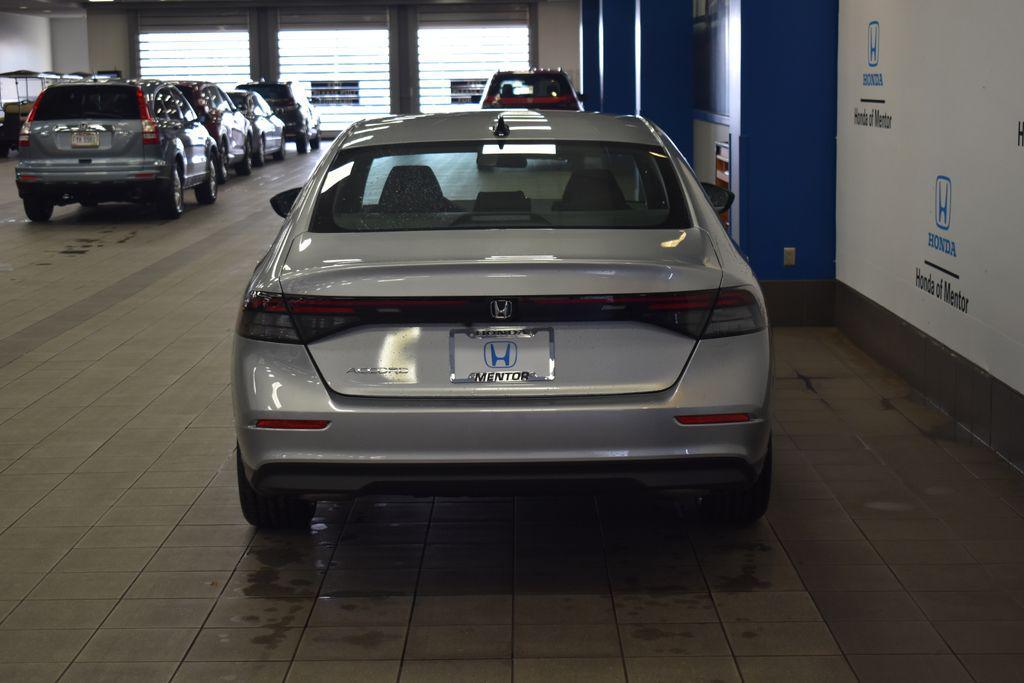 new 2025 Honda Accord car, priced at $30,655