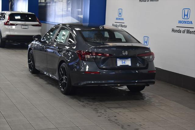new 2025 Honda Civic Hybrid car, priced at $29,100