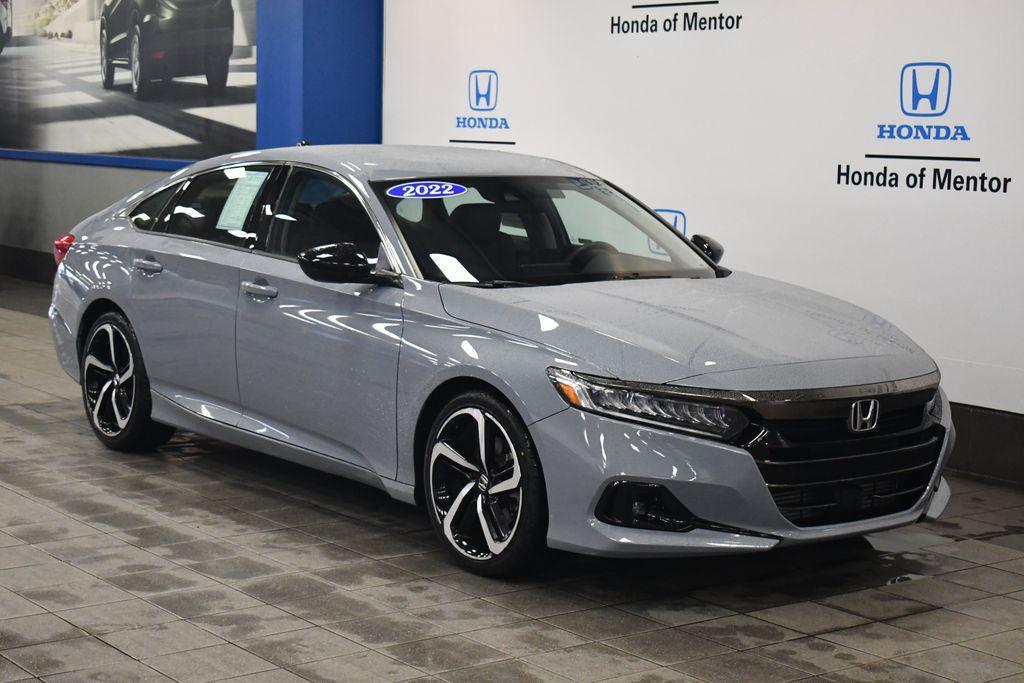used 2022 Honda Accord car, priced at $25,550