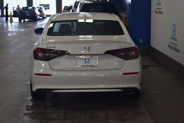 used 2025 Honda Civic car, priced at $26,550