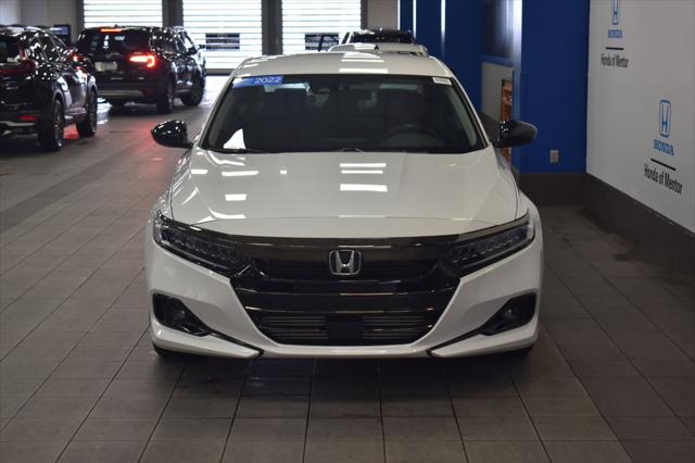 used 2022 Honda Accord car, priced at $27,950