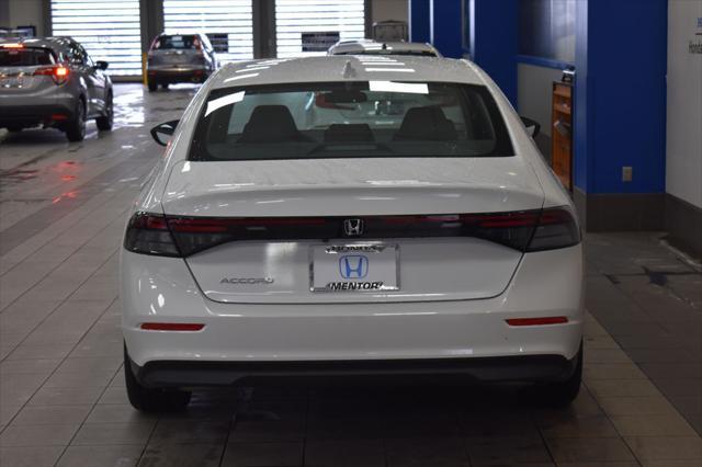 new 2024 Honda Accord car, priced at $28,445