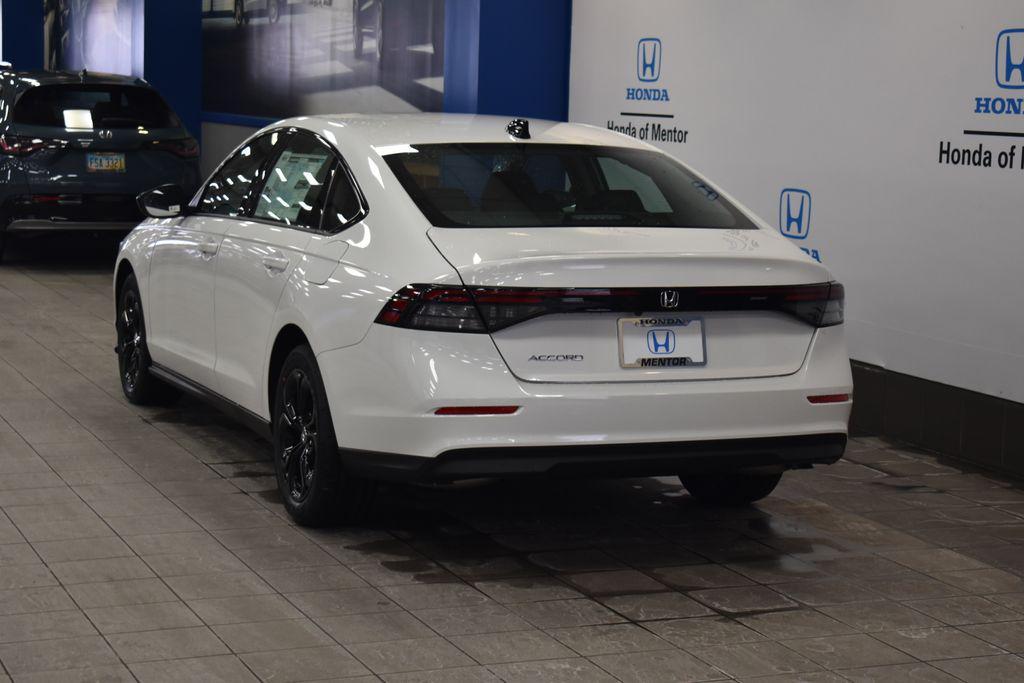 new 2025 Honda Accord car, priced at $32,210