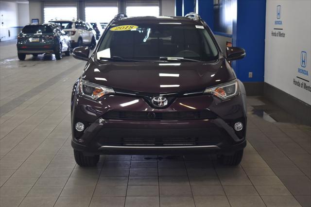 used 2018 Toyota RAV4 car, priced at $20,950