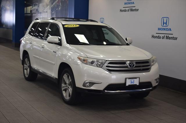 used 2013 Toyota Highlander car, priced at $13,950