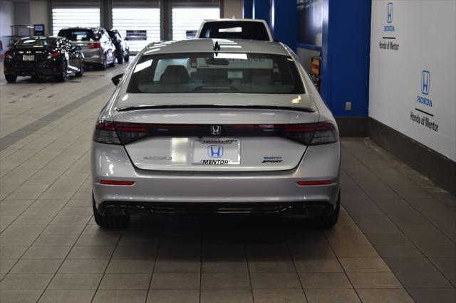 used 2024 Honda Accord Hybrid car, priced at $32,550