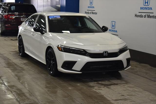 used 2022 Honda Civic car, priced at $22,750