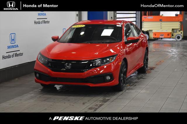 used 2021 Honda Civic car, priced at $19,550