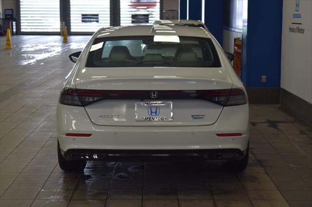 used 2023 Honda Accord Hybrid car, priced at $30,950