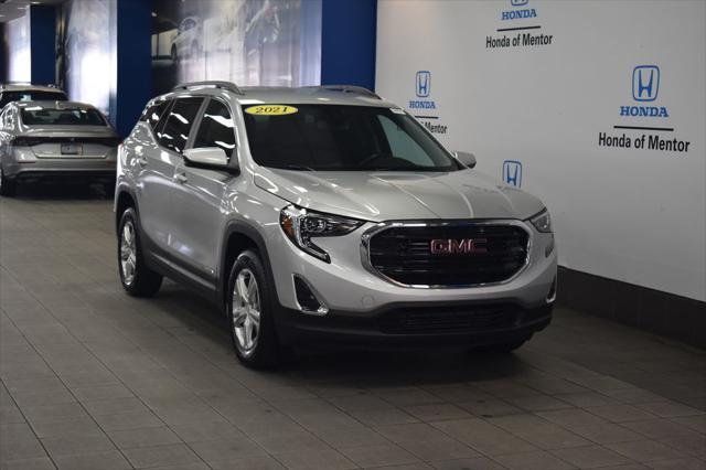 used 2021 GMC Terrain car, priced at $18,950