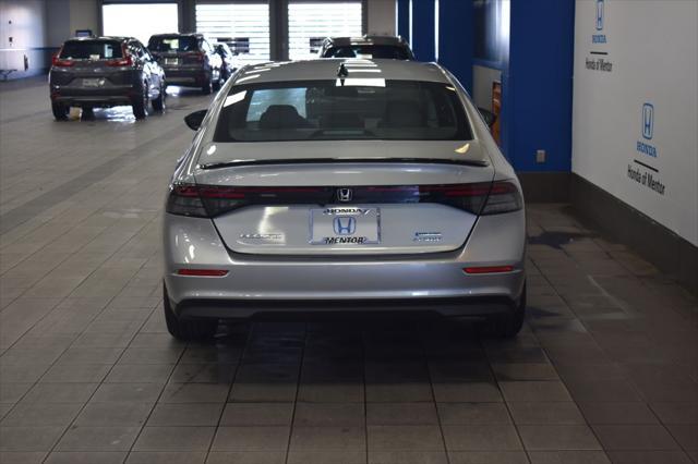 new 2025 Honda Accord Hybrid car, priced at $33,555