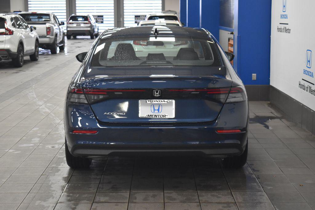 new 2025 Honda Accord car, priced at $31,755