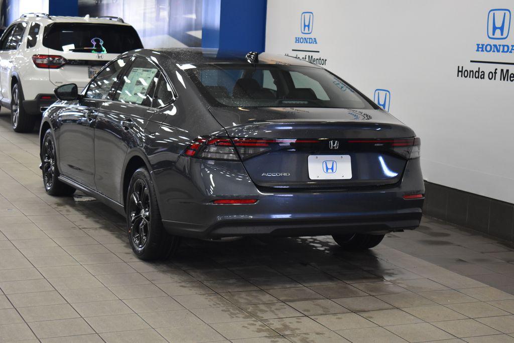 new 2025 Honda Accord car, priced at $31,755