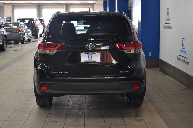 used 2019 Toyota Highlander car, priced at $23,550