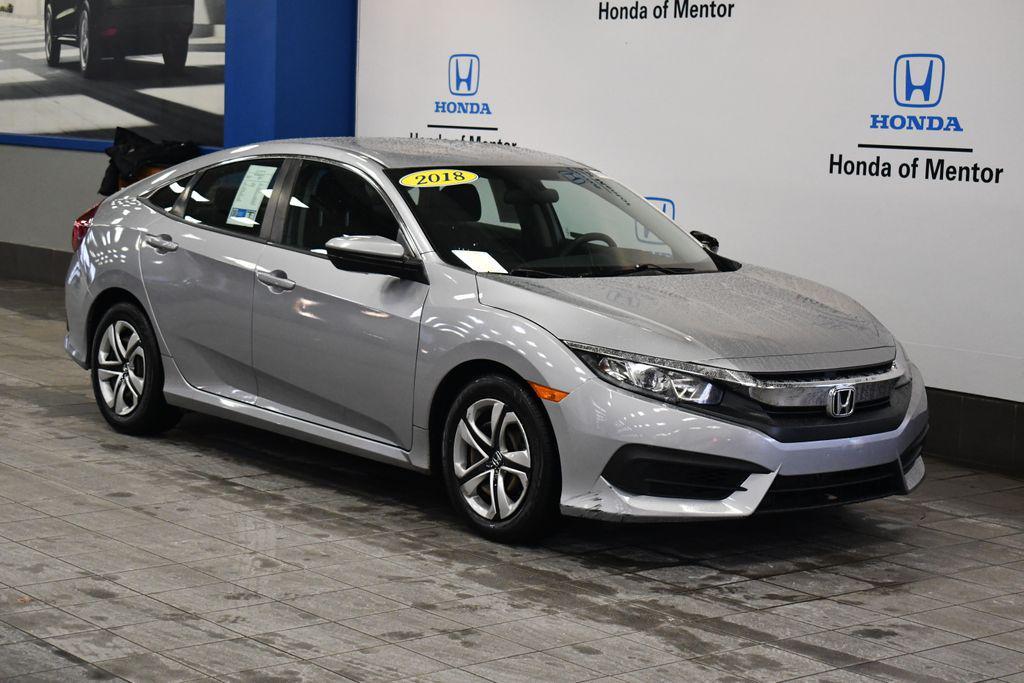 used 2018 Honda Civic car, priced at $9,950