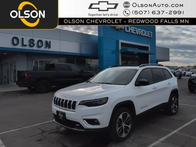 used 2022 Jeep Cherokee car, priced at $24,199