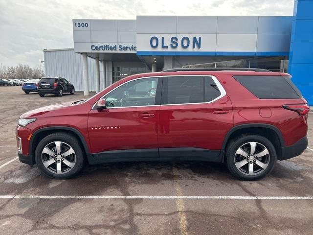 used 2022 Chevrolet Traverse car, priced at $35,699