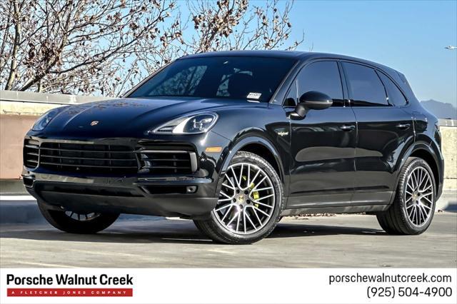 used 2023 Porsche Cayenne E-Hybrid car, priced at $87,892