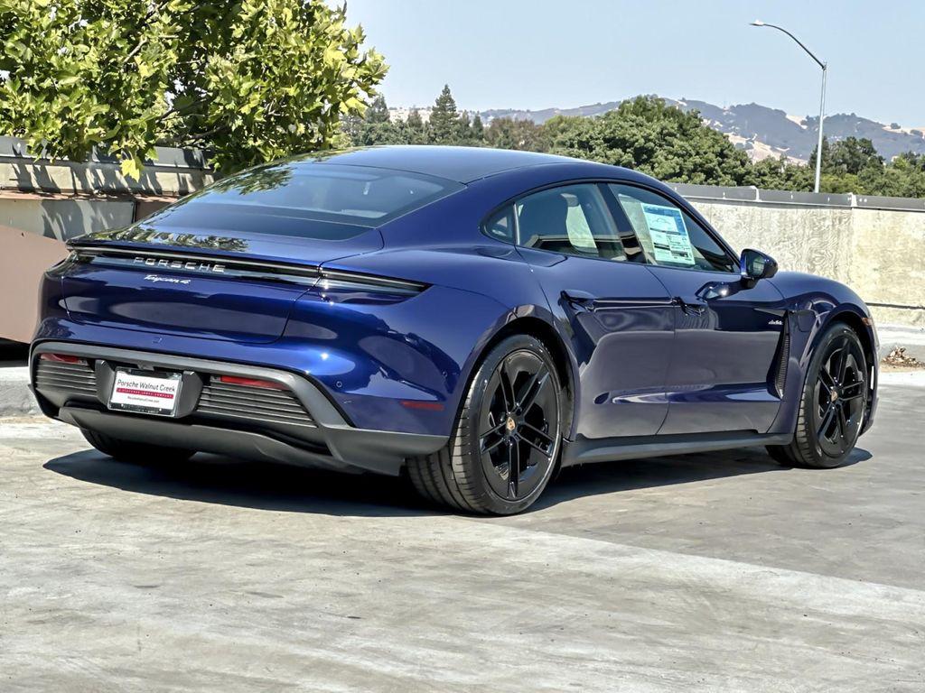 new 2025 Porsche Taycan car, priced at $122,675
