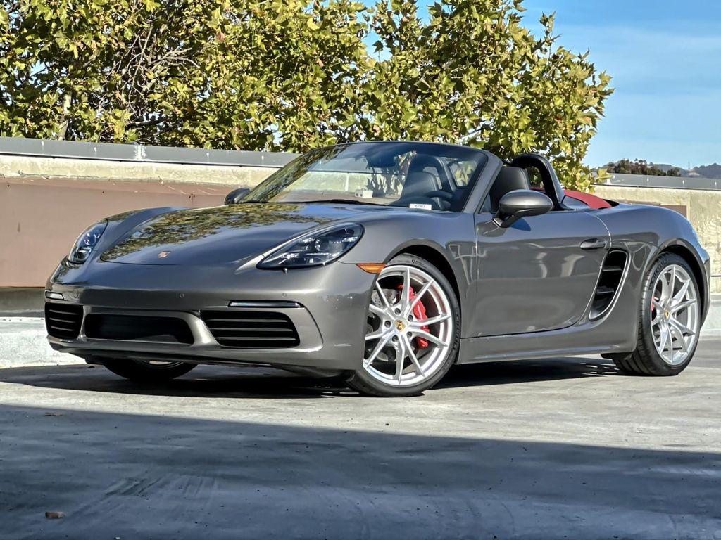new 2025 Porsche 718 Boxster car, priced at $100,715