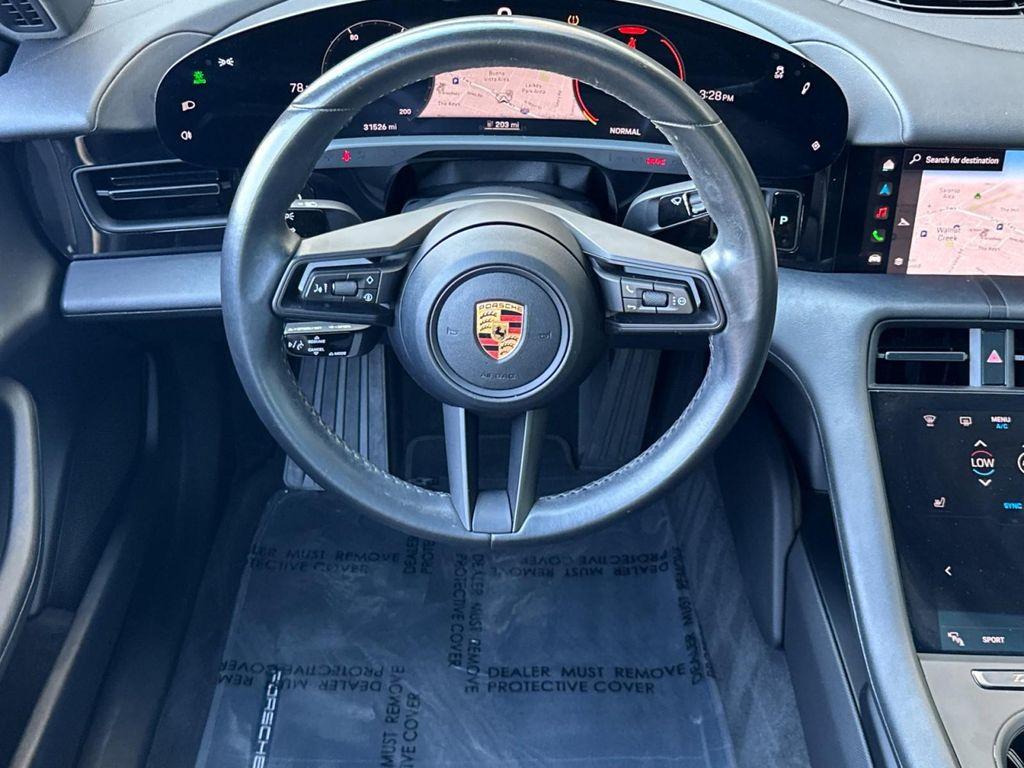 used 2022 Porsche Taycan car, priced at $56,892