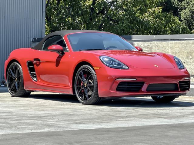 used 2023 Porsche 718 Boxster car, priced at $82,893