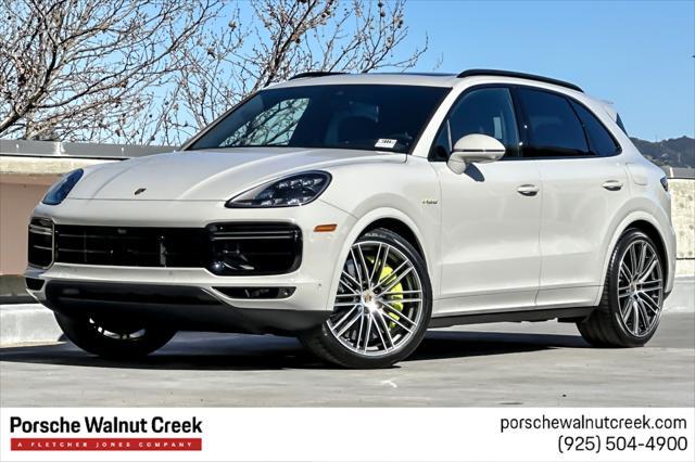 used 2023 Porsche Cayenne E-Hybrid car, priced at $134,894