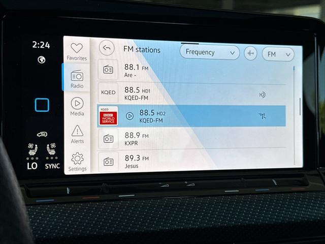 used 2024 Volkswagen Golf R car, priced at $45,894