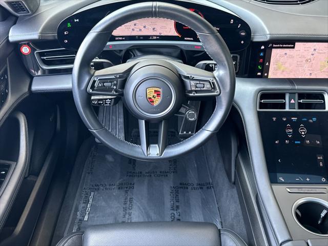 used 2021 Porsche Taycan car, priced at $97,894