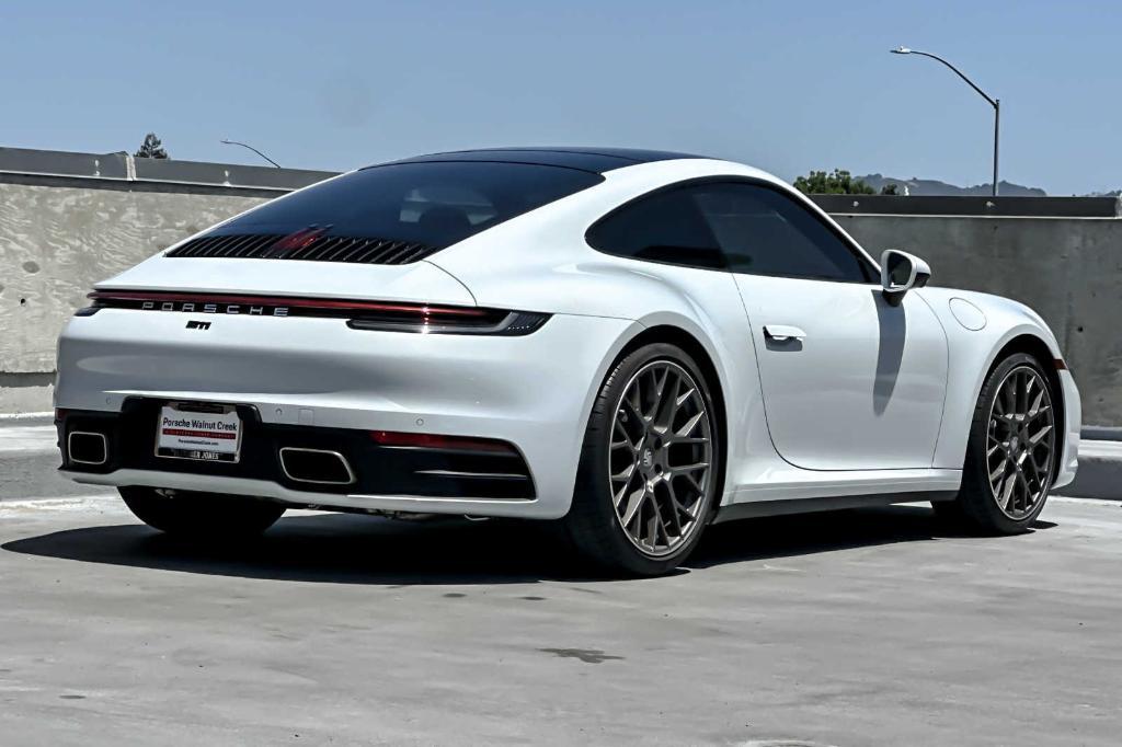 used 2022 Porsche 911 car, priced at $129,893