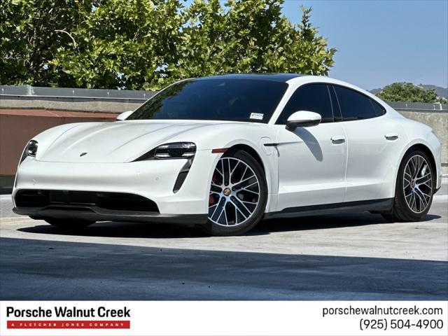 used 2021 Porsche Taycan car, priced at $65,894