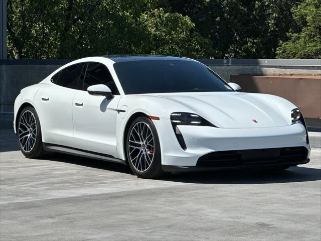 used 2021 Porsche Taycan car, priced at $65,894