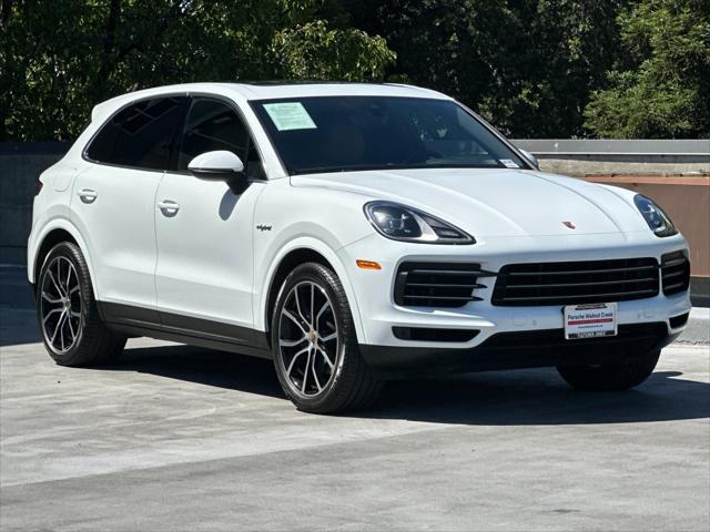 used 2021 Porsche Cayenne E-Hybrid car, priced at $59,891