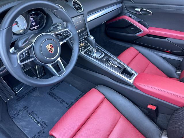 used 2024 Porsche 718 Boxster car, priced at $95,894