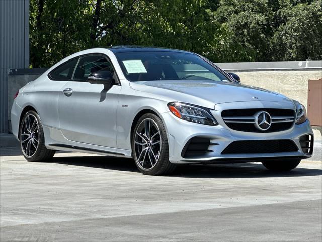 used 2023 Mercedes-Benz AMG C 43 car, priced at $48,893