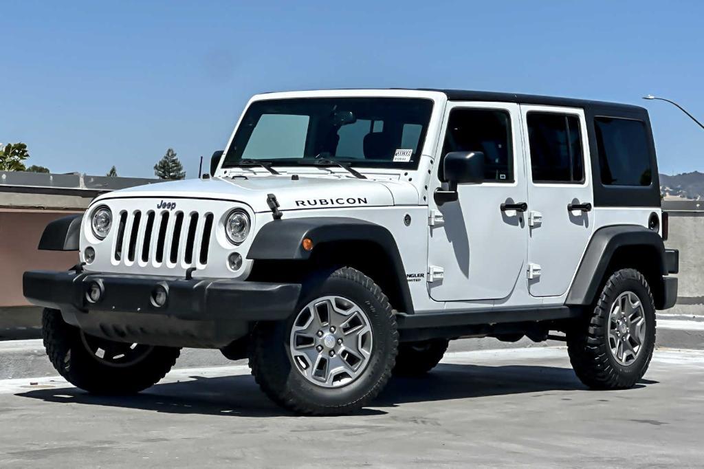used 2017 Jeep Wrangler Unlimited car, priced at $35,894