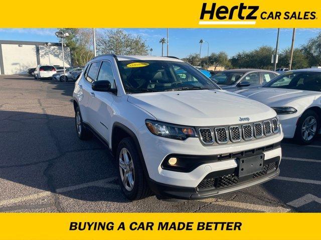 used 2023 Jeep Compass car, priced at $18,903