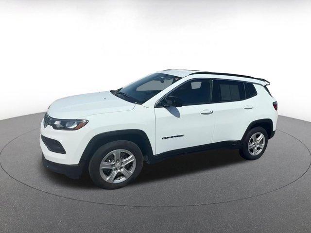 used 2023 Jeep Compass car, priced at $19,420