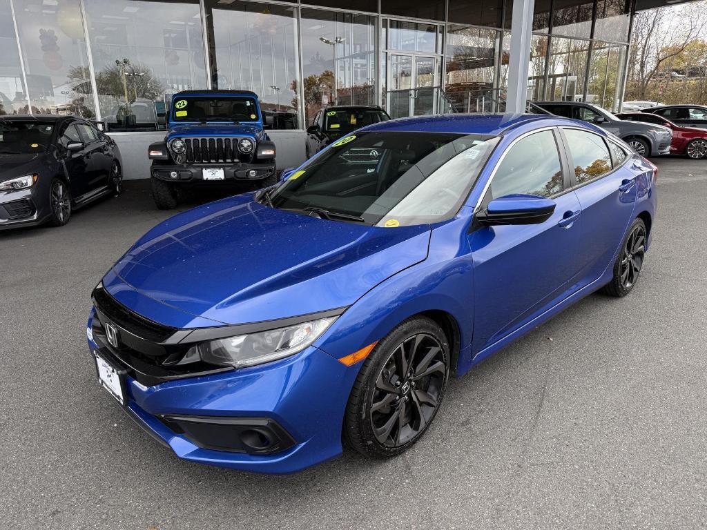 used 2020 Honda Civic car, priced at $20,376