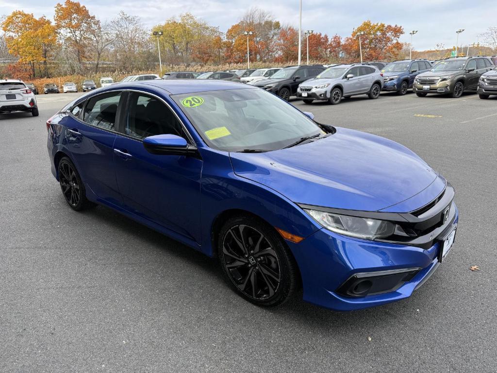 used 2020 Honda Civic car, priced at $20,376