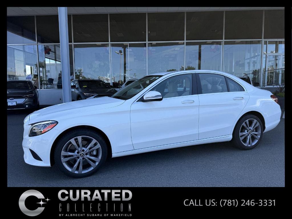 used 2019 Mercedes-Benz C-Class car, priced at $21,946