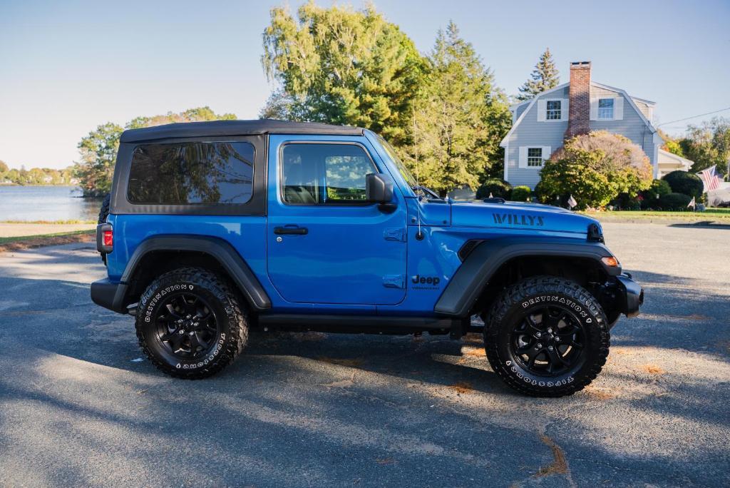 used 2022 Jeep Wrangler car, priced at $30,378