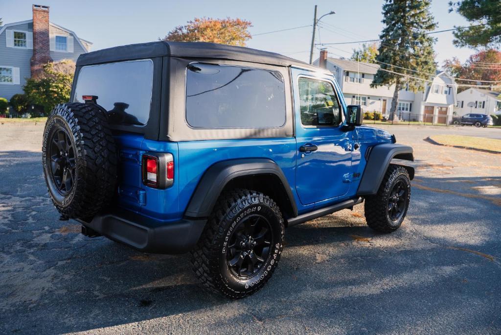 used 2022 Jeep Wrangler car, priced at $30,378