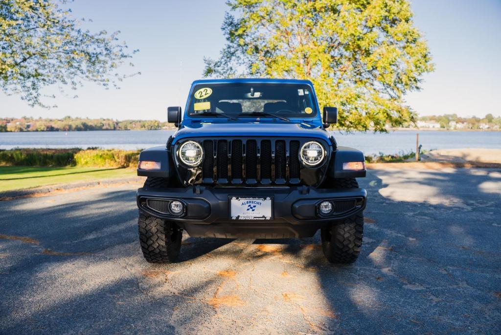 used 2022 Jeep Wrangler car, priced at $30,378