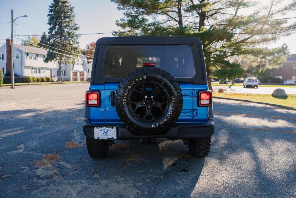 used 2022 Jeep Wrangler car, priced at $30,378