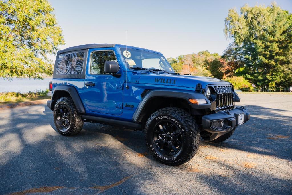used 2022 Jeep Wrangler car, priced at $30,378