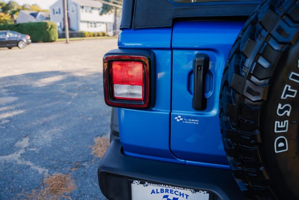 used 2022 Jeep Wrangler car, priced at $30,378