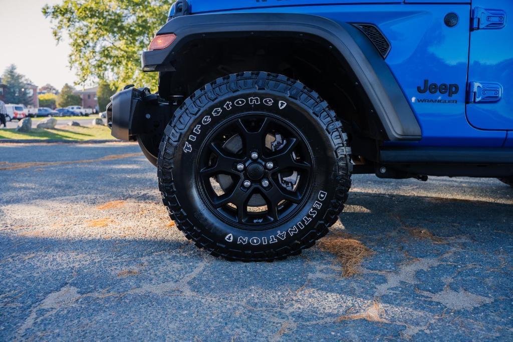 used 2022 Jeep Wrangler car, priced at $30,378