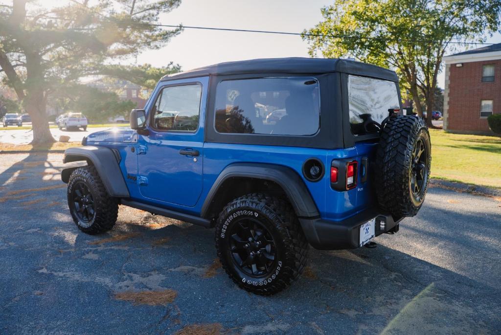 used 2022 Jeep Wrangler car, priced at $30,378