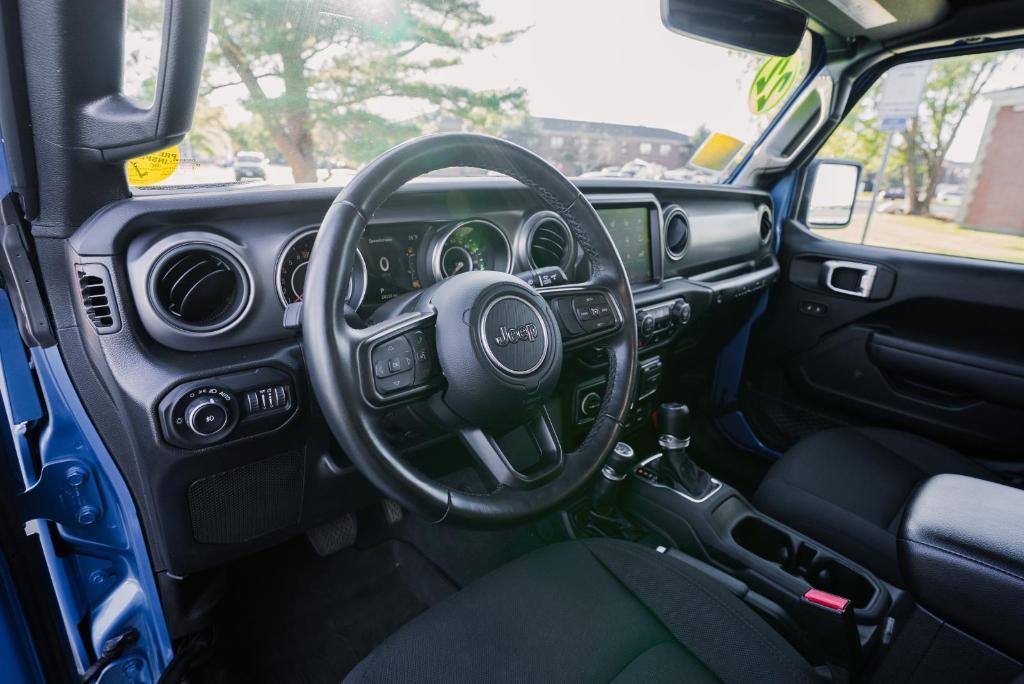 used 2022 Jeep Wrangler car, priced at $30,378